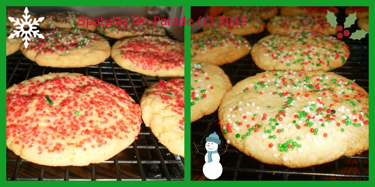 Double Vanilla Sugar Cookies 